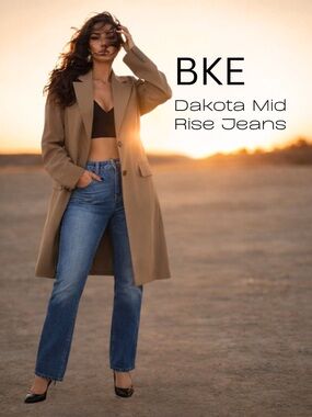 BKE Dakota Mid-Rise Jeans ✨ Size 28 | Flattering Curvy Bootcut Denim✨Bundle & $